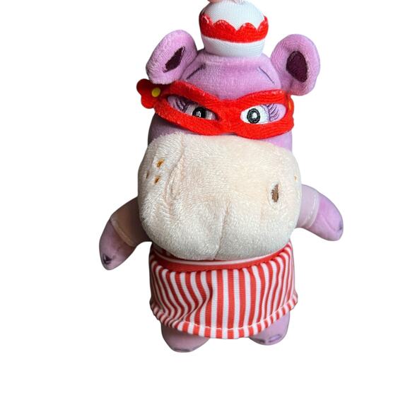 Disney Doc McStuffins 8" Hallie Hippo Plush Purple Toy Stuffed Animal - Picture 2 of 6
